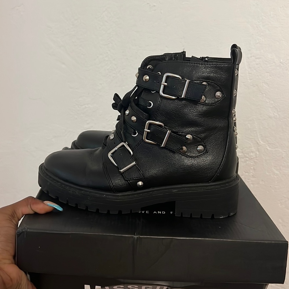 Black Studded boots